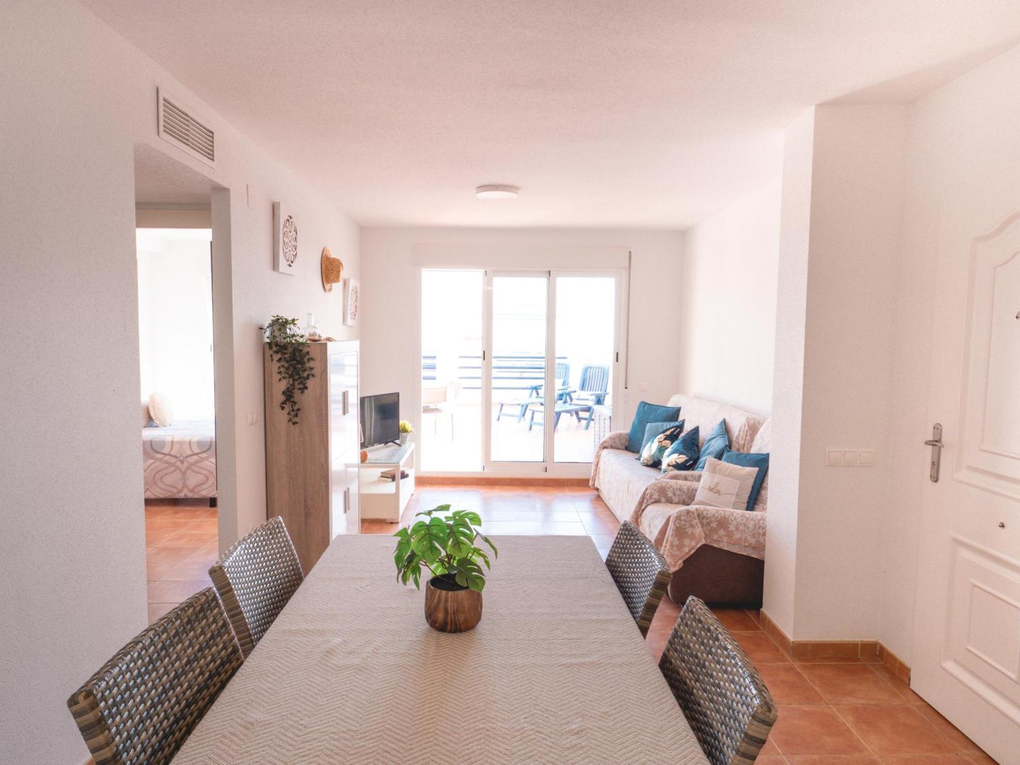 Apartamento En Marina Beach Con Vistas Al Mar El Pozo del Esparto المظهر الخارجي الصورة