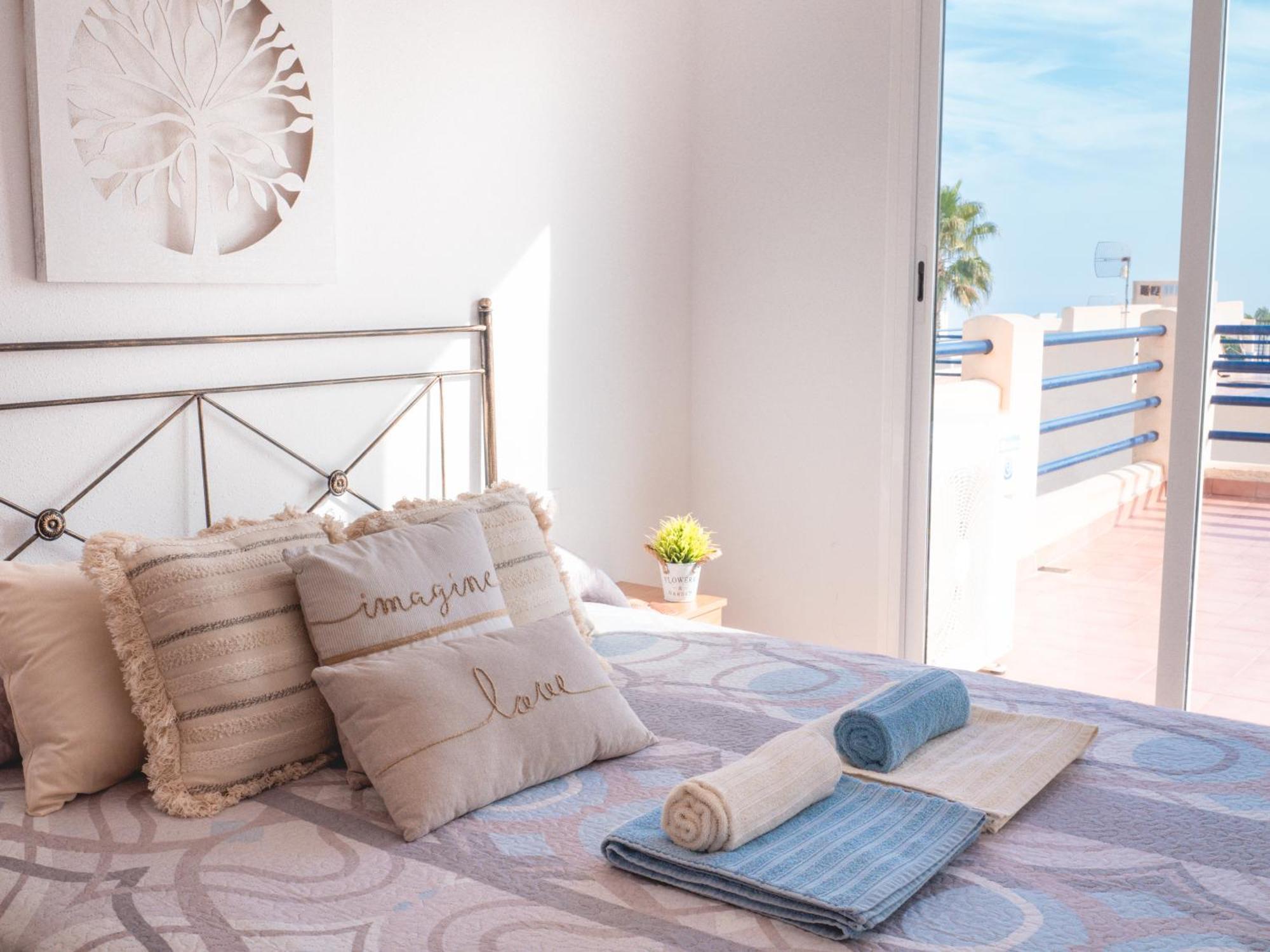 Apartamento En Marina Beach Con Vistas Al Mar El Pozo del Esparto المظهر الخارجي الصورة